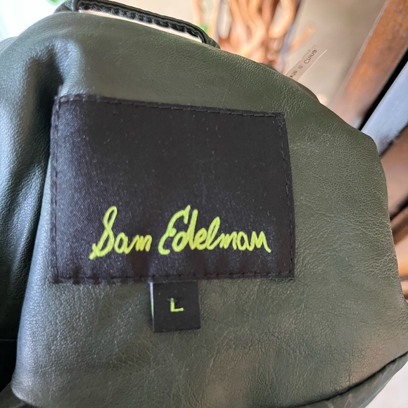 Sam Edelman Faux Leather and Knit Jacket - Picture 9 of 11